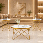 contemporary-golden-metal-frame-coffee-table-set-of-3