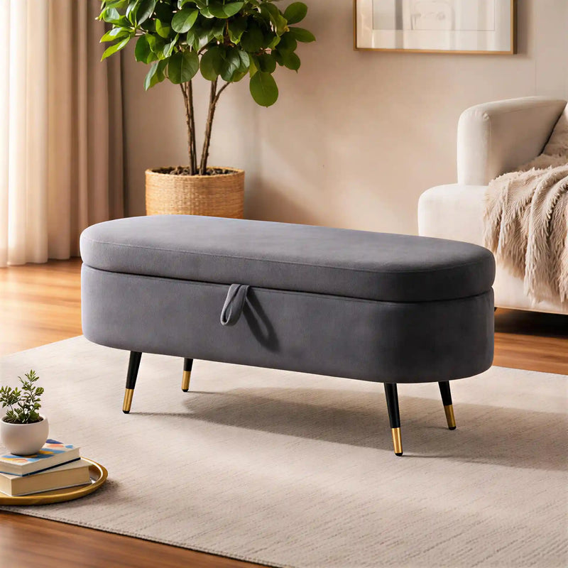 contemporary-grey-bench-with-storage-and-designer-finish
