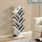 Contemporary Tree-Shaped Book Shelf Organizer