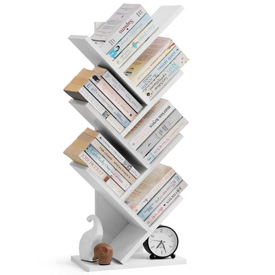 Contemporary Tree-Shaped Book Shelf Organizer
