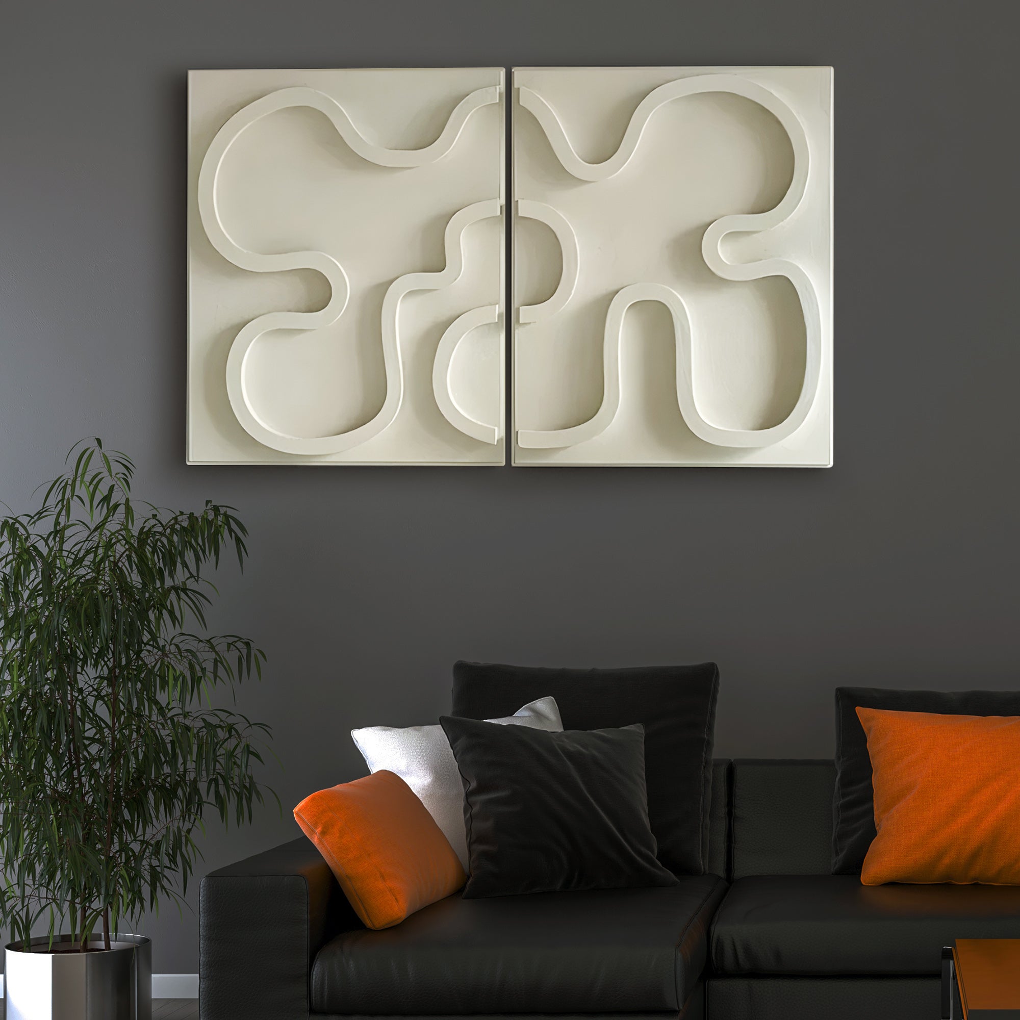Contour Connections 3D Wall Art Home Decor