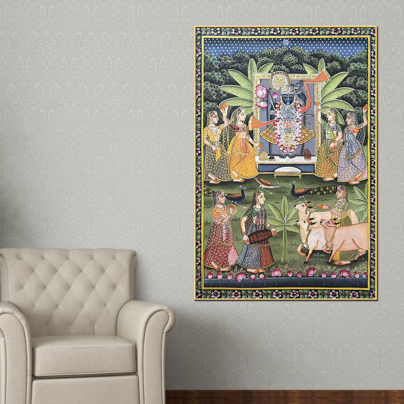 cow-peacocks-gopika-worship-sacred-lord-shrinathji-pichwai-canvas-wall-painting
