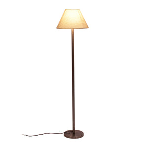 Cream Color Decorative Conical Designer Steel Floor Lamp