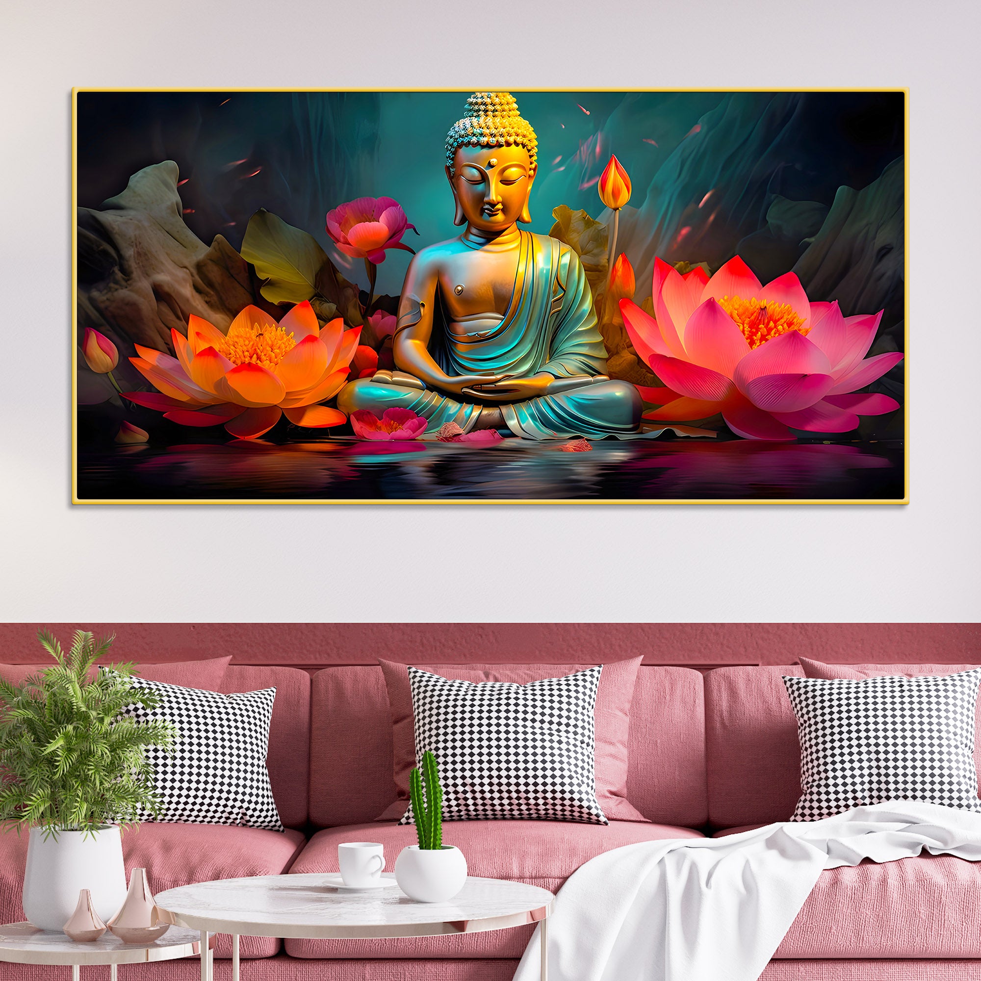 creative-lord-buddha-wall-painting-for-premium-decor