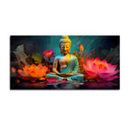 Creative Lord Buddha Wall Painting for Premium Decor