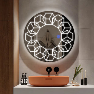 Cubicles Design Art LED Bathroom Mirror