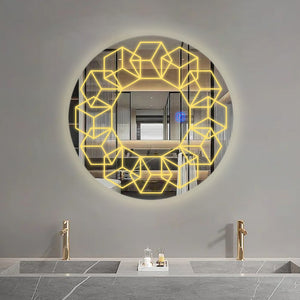 Cubicles Design Art LED Bathroom Mirror