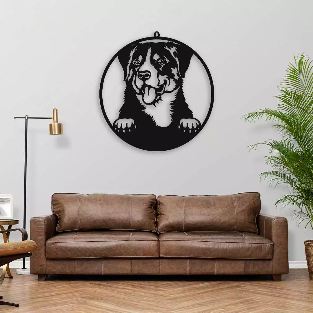 Cute Dog Face LED Wall Light for Pet Lovers Wall Decor