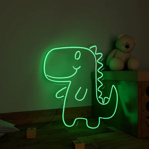 Cute Little Dinosaur Design Neon LED Light