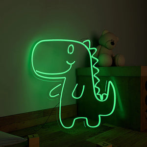 Cute Little Dinosaur Design Neon LED Light