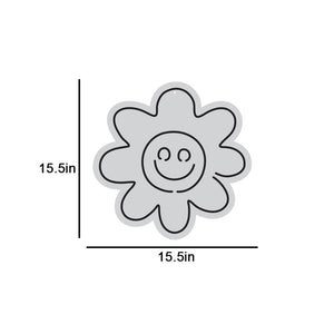 Cute Smiley Yellow Sunflower LED Neon Light