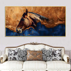Decorative Abstract Horse Canvas Wall Painting