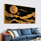Decorative Abstract Mountain Canvas Wall Art Painting