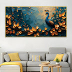 decorative-abstract-peacock-canvas-wall-art-painting