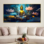 Decorative Buddha Canvas Painting