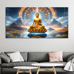 Decorative Buddha Canvas Painting for Living Room Wall