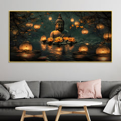 decorative-buddha-canvas-wall-painting