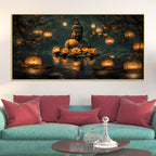 Decorative Buddha Canvas Wall Painting