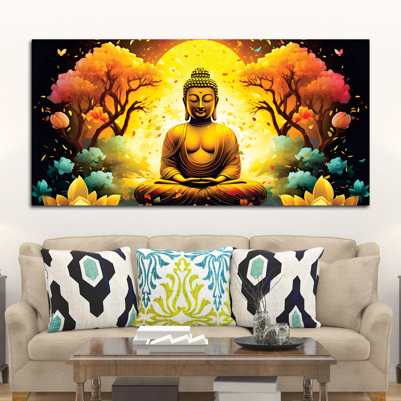 Decorative Buddha Painting for Wall Decor