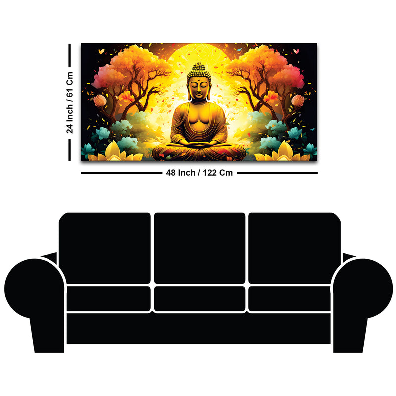 Decorative Buddha Painting for Wall Decor