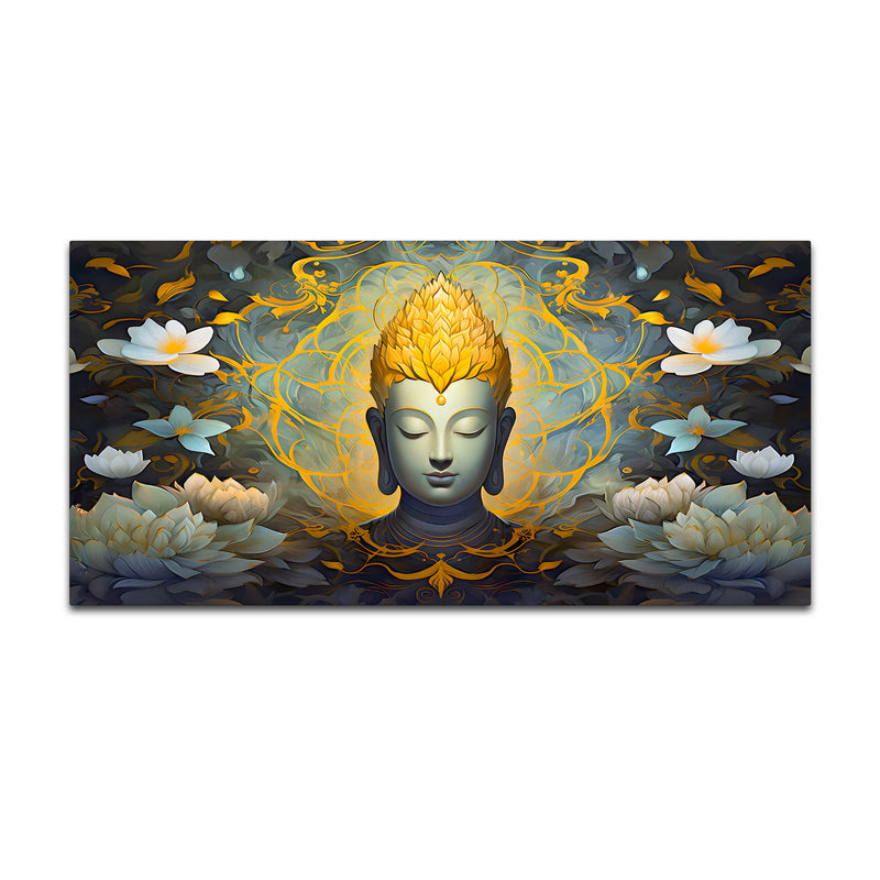 Decorative Buddha Wall Canvas for Home Décor