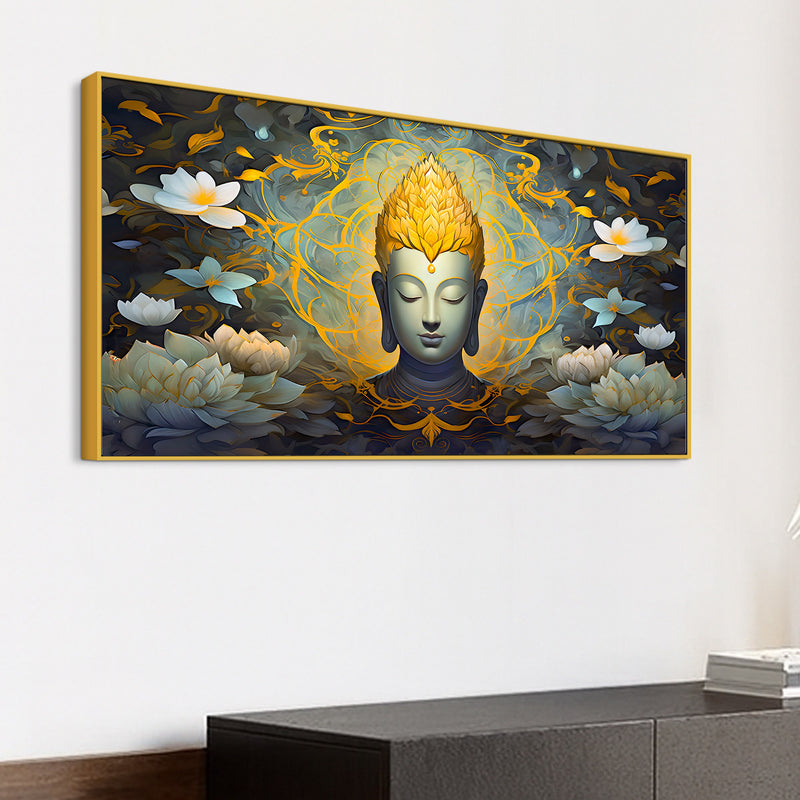 Decorative Buddha Wall Canvas for Home Décor