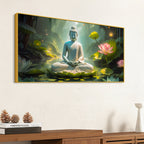 Decorative Buddha Wall Décor Painting for Living Room & Bedroom