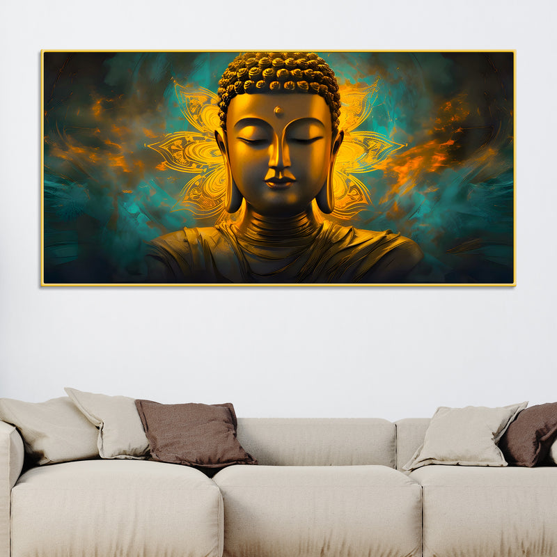 decorative-buddha-wall-painting-for-elegant-spaces