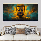 Decorative Buddha Wall Painting for Elegant Spaces
