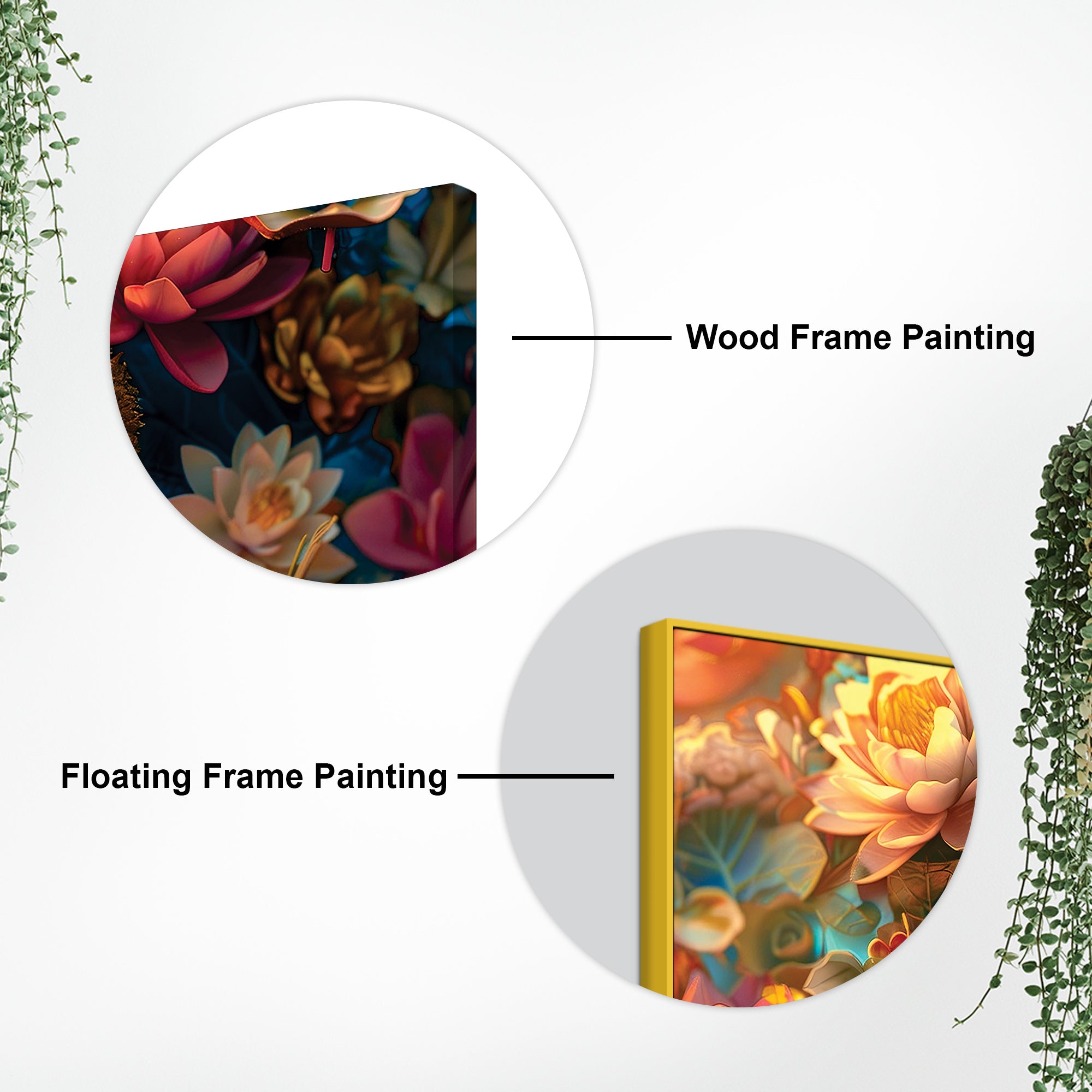 Decorative Buddha Wall Painting for Interior Decor