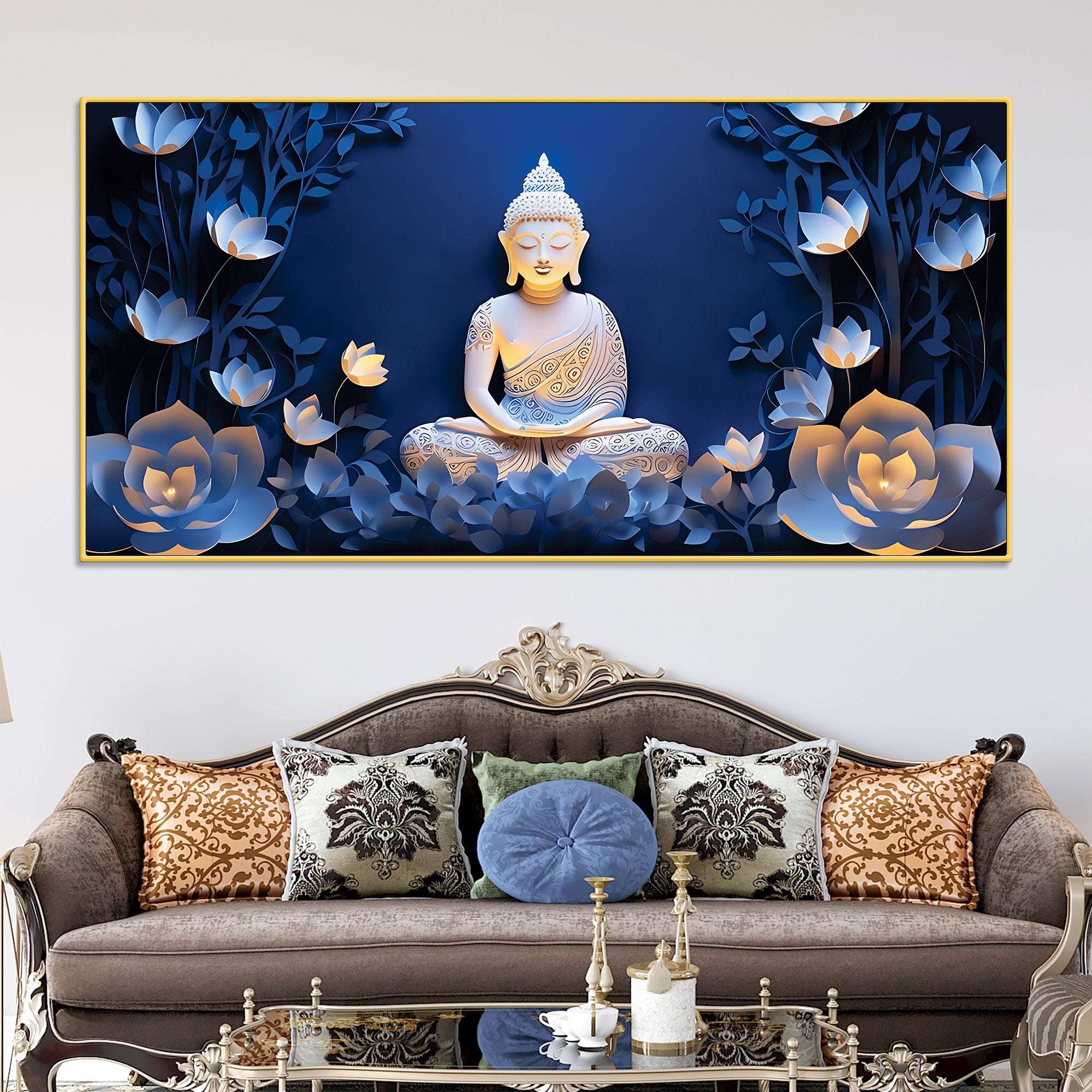  decorative-buddha-wall-painting-for-living-room-decor