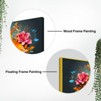 Decorative Buddha Wall Painting on Canvas for Modern Home