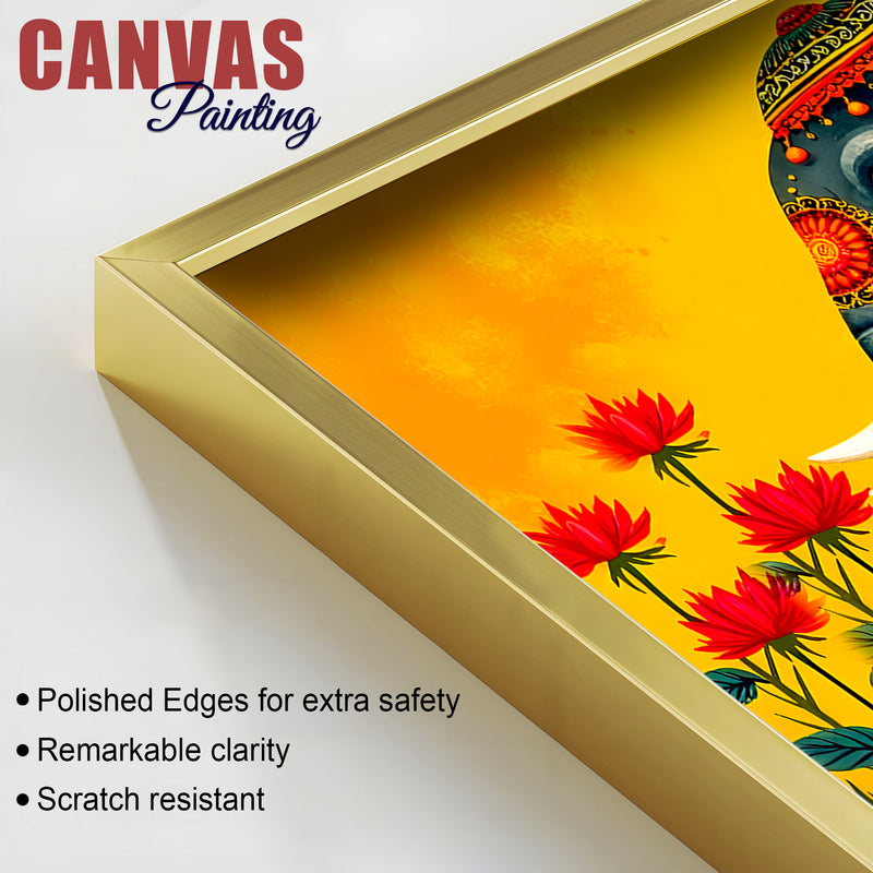 Decorative Elephant Wall Painting | Premium Canvas Painting