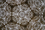 Decorative Floral Laser Cut Table Light