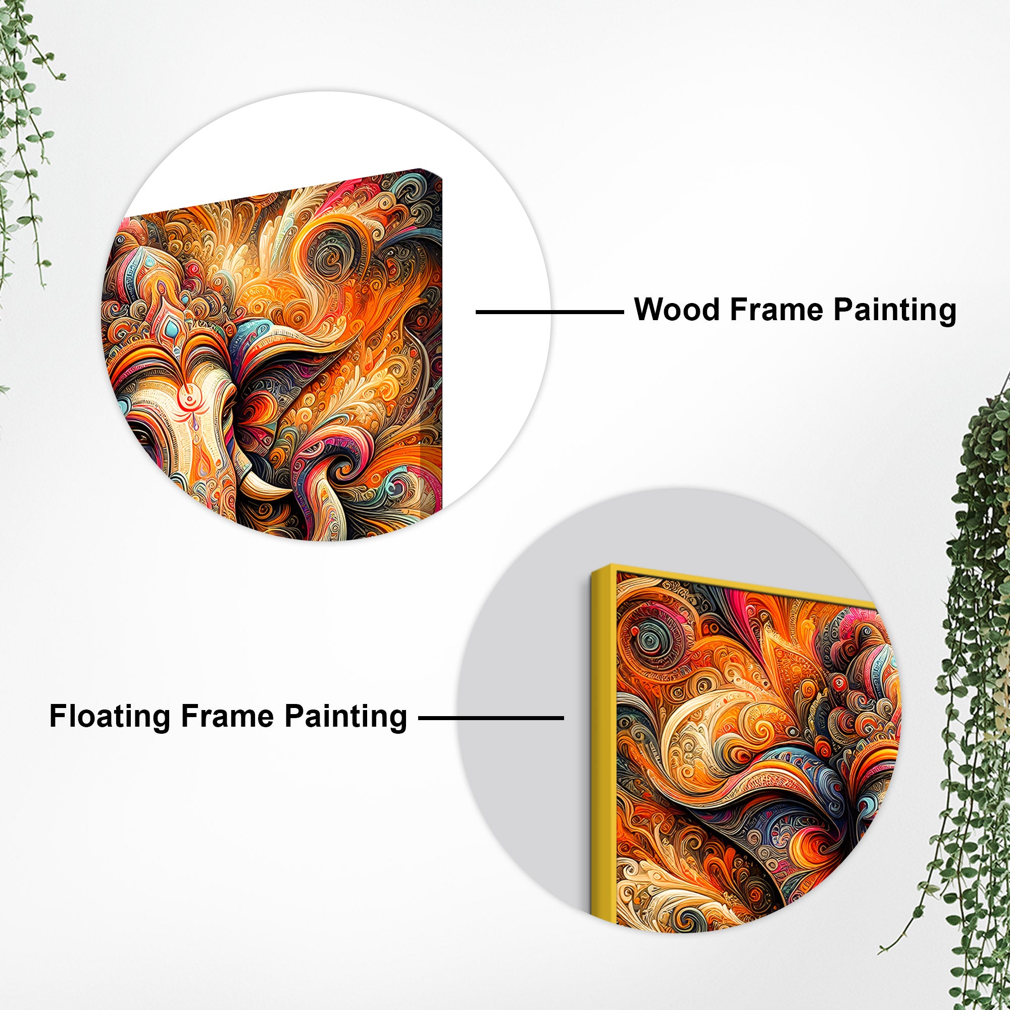 Decorative Ganesh Ji Painting