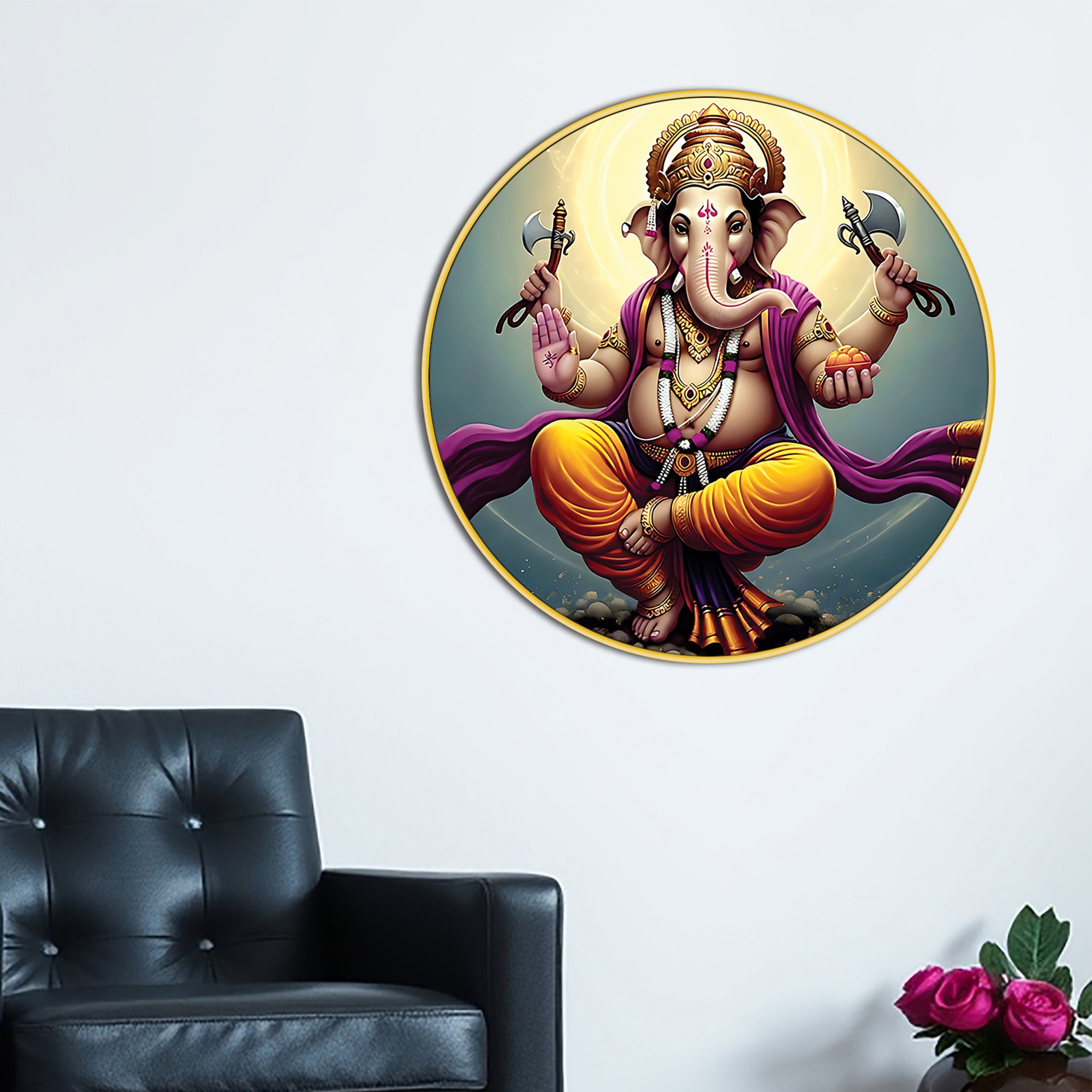 decorative-ganpati-bappa-canvas-painting