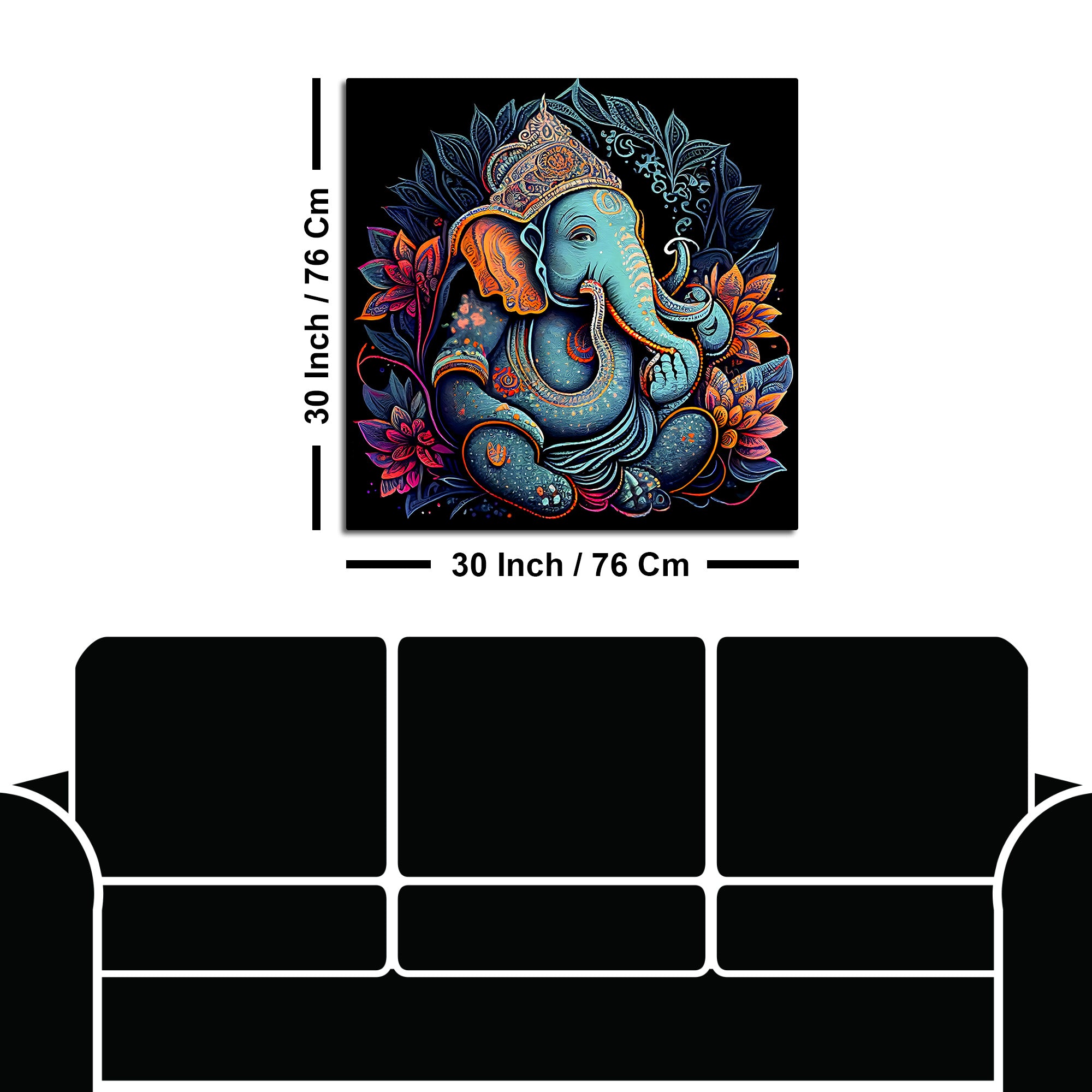 Decorative Ganpati Painting