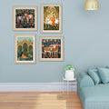 Decorative Indian Wall Art Frame Set of 4