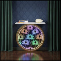 decorative-led-console-table-with-lotus-design-for-home