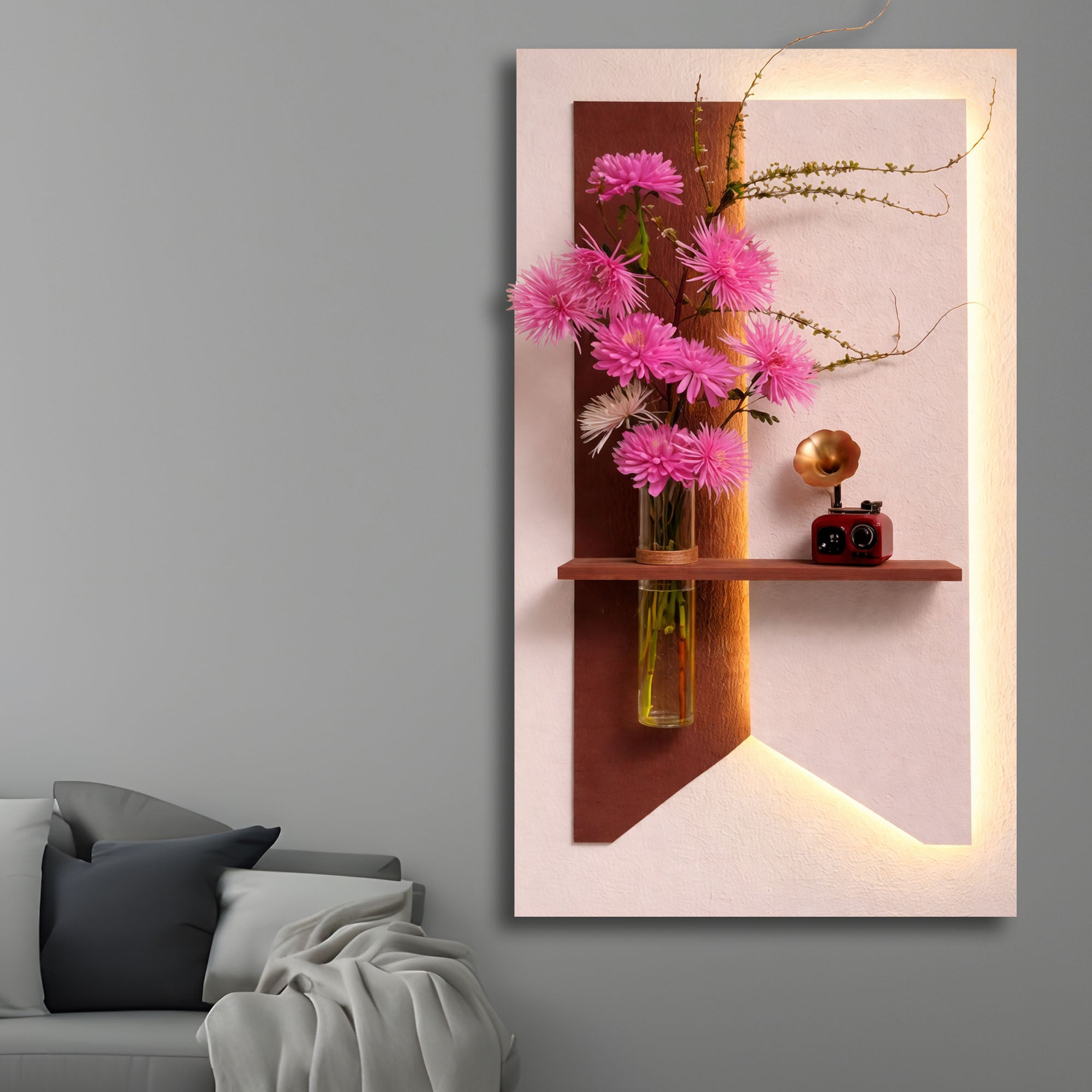 Decorative LED Feature Panel for Modern Homes