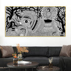  decorative-madhubani-elephant-canvas-wall-painting