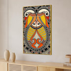 Decorative Madhubani Indian Wall Painting