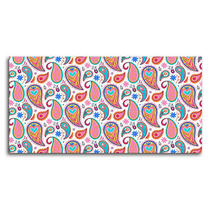 Decorative Paisley Premium Canvas Wall Painting