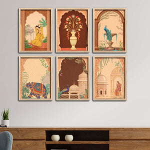 decorative-palace-garden-wall-frame-set-of-six