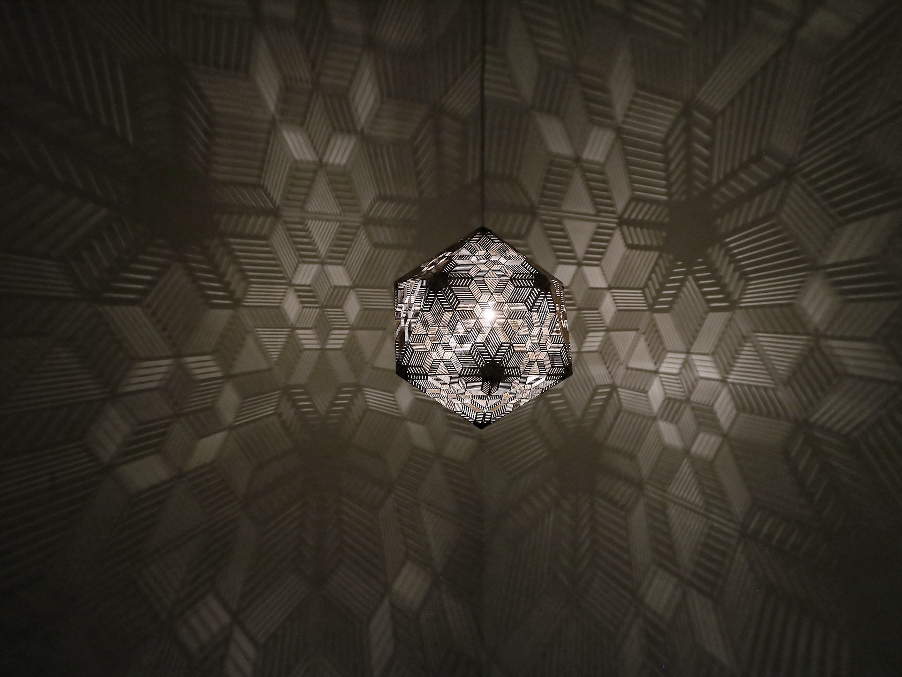 Decorative Shadow Pattern Ceiling Lamp
