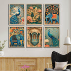 Decorative Wall Frame Set of Six for Home Decor