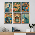 Decorative Wall Frame Set of Six for Home Decor