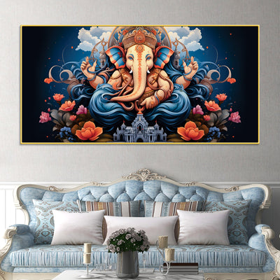 depicting-huge-lord-shri-ganesha-temple-scene-artistic-canvas-wall