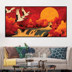 Designer Abstract Canvas Wall Art Painting for Wall Décor