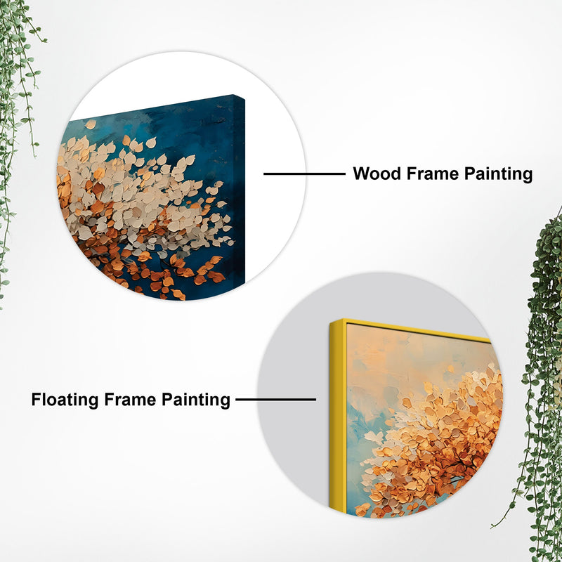 Designer Abstract Nature Canvas Painting for Wall Décor